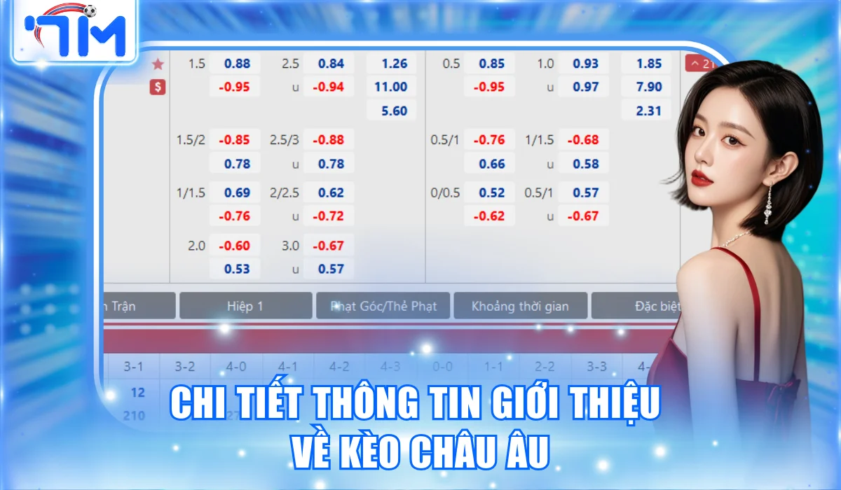 Chi tiết thông tin giới thiệu về kèo châu Âu