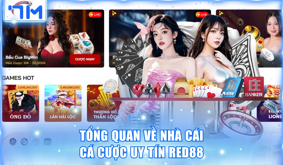 RED88 - Nhà Cái Cung Cấp Các Hình Thức Giải Trí Hàng Đầu 1 red88