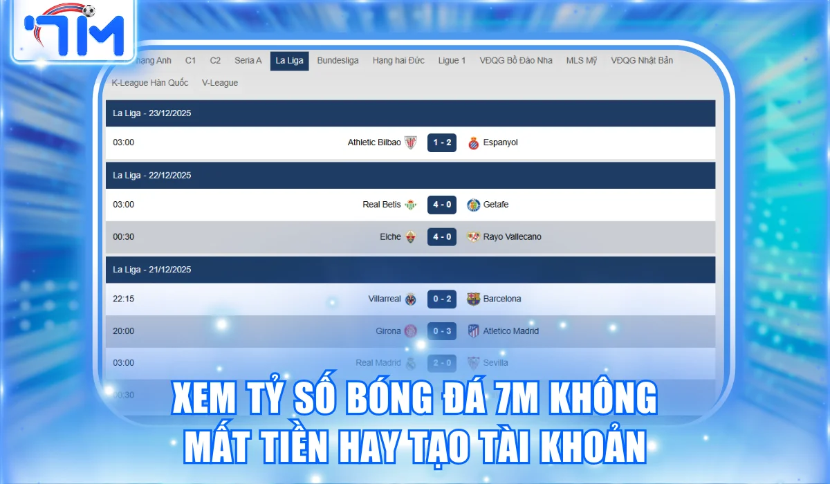 Cách Xem Tỷ Số Bóng Đá 7M Và Đặt Cược Hiệu Quả Cao 2 Xem tỷ số bóng đá 7M không mất tiền hay tạo tài khoản