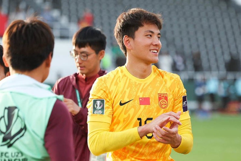 U23 Trung Quốc gặp U23 Việt Nam tại bán kết U23 Châu Á 2 Li Hao gây ấn trong màu áo U23 Trung Quốc